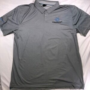 Amble Viewpoint Mens XXL Charcoal Shaka Print Polo Boys & Girls Club A11002P